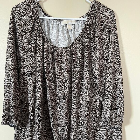 Michael by Michael Kors Women's XL Top in Animal Print - Picture 1 of 5